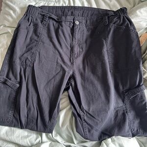 Old Navy Black Ankle Cropped Pants
